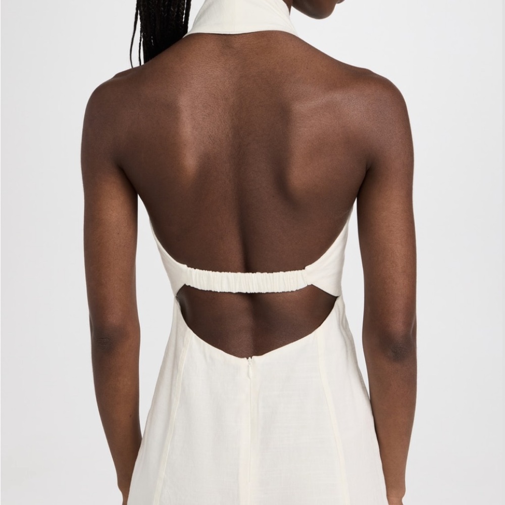 Cult Gaia New Rumi Mini Dress in Cream size 4 - Picture 3 of 5